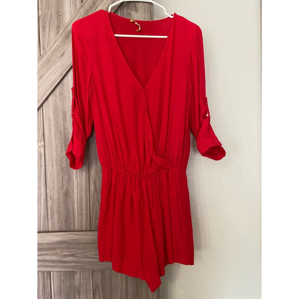 Gianni Bini Extra small red shorts romper